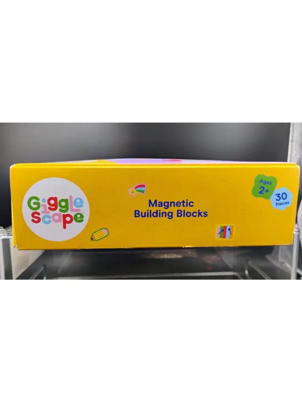 GiggleScape Magnetic Building Blocks Set 30 Pc For Kids 2+
